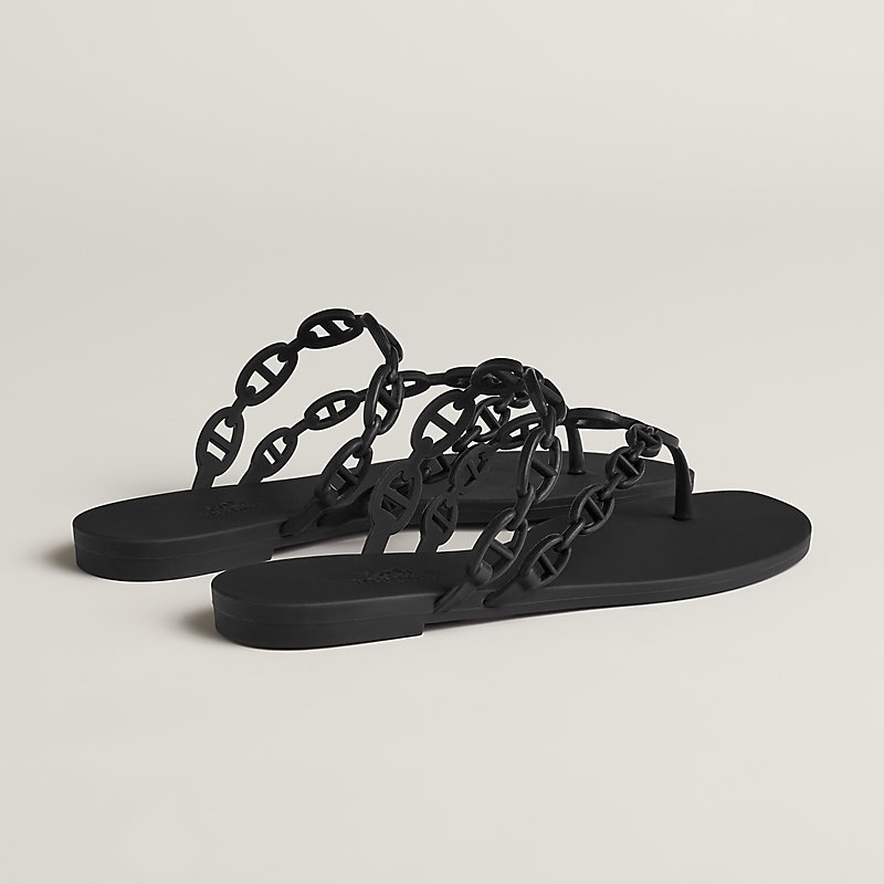 HERMÈS アイランドサンダル 37 Sandalen Island - Schwarz | Hermès Deutschland